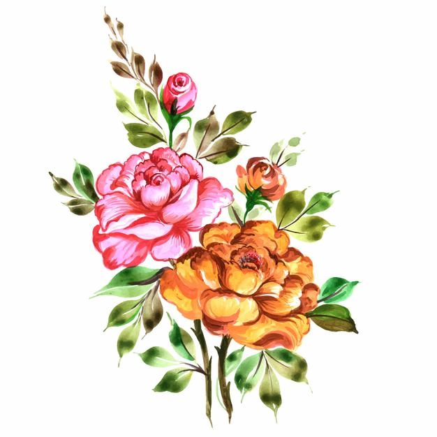 piekne dekoracyjne kolorowe tlo bukiet kwiatow 1035 20634